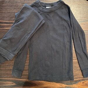 Hanna Andersson Black Pajama Set Size 5